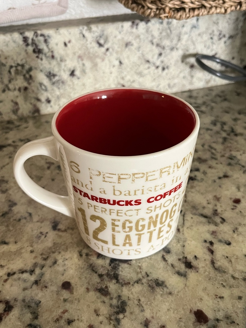 VTG. Starbucks 2008 “12 Days of Christmas” Mug